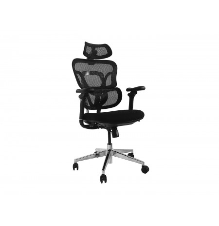 Equip Ergonomic Office Chair with Headrest and Armrests, Black