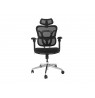 Equip Ergonomic Office Chair with Headrest and Armrests, Black