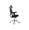 Equip Ergonomic Office Chair with Headrest and Armrests, Black