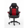 Raptor Gaming Chair GS-40 PU + Fabric black/red