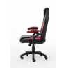 Raptor Gaming Chair GS-40 PU + Fabric black/red