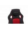Raptor Gaming Chair GS-40 PU + Fabric black/red