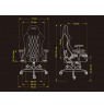 Fotel gamingowy Hator Darkside 3M Fabric czarny
