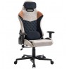 OFFC CHR HAPPYGAME 9301 BLCK/BRWN/BEIGE