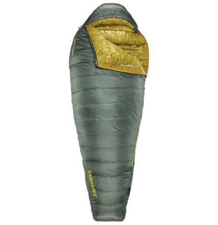Therm-a-Rest Questar Adult Mummy sleeping bag Polyester Green, Yellow