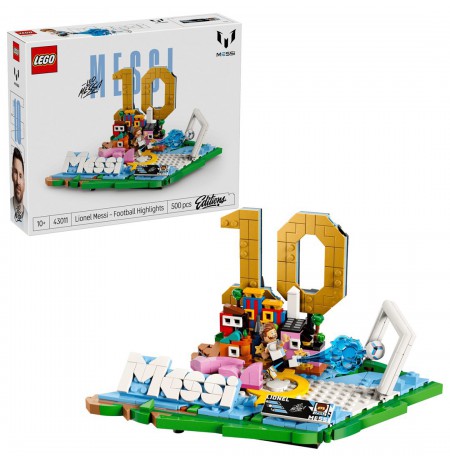 LEGO Editions 43011 - Lionel Messi - piłkarskie momenty