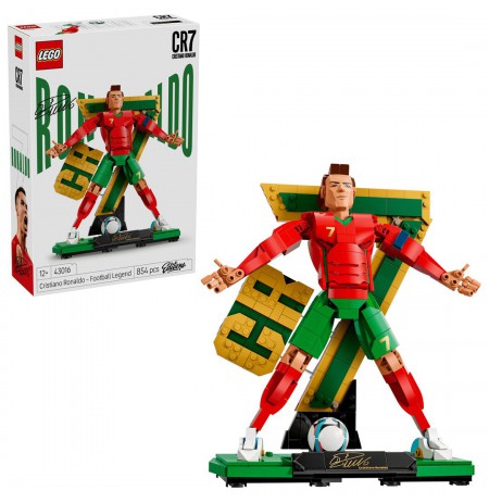 LEGO Editions 43016 - Cristiano Ronaldo - piłkarska legenda