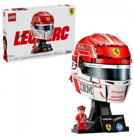 LEGO EDITIONS 43014 Scuderia Ferrari HP Charles Leclerc Helmet