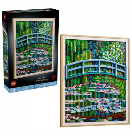 LEGO ART 31220 Claude Monet - Bridge over a Pond of Water Lilies