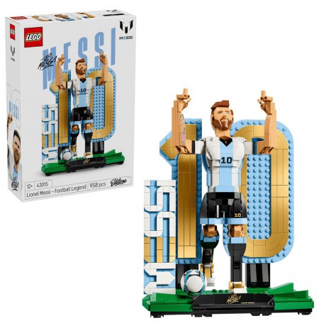 LEGO Editions 43015 - Lionel Messi - piłkarska legenda