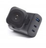 RealPower 450476 mobile device charger Power bank, Smartwatch, Tablet Black AC Wireless charging Fast charging Indoor