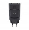 RealPower 450476 mobile device charger Power bank, Smartwatch, Tablet Black AC Wireless charging Fast charging Indoor