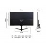 Monitor 68.5 cm JN-IPS27WQHDR-C65W