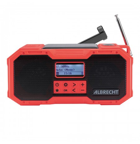 Albrecht DR 112 DAB+ FM Radio with Crank