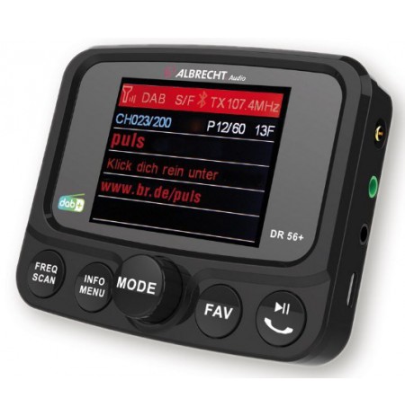 Car radio adapter DAB+ Albrecht DR 56+