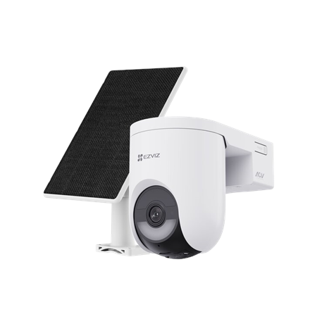 EZVIZ CS-HB8c Battery-Powered Outdoor PT Camera Kit with Solar Panel (Type-C, 4 MP, 4 mm, 4G/LTE, Wi-Fi)