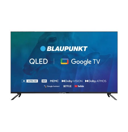 Blaupunkt | QLED TV | 50QBG6000S | 50 | Smart TV | Google TV | UHD | Black