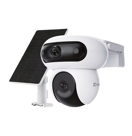 EZVIZ CS-HB90x/SP Battery-Powered Outdoor PT IP Camera with Solar Panel Kit (4G/LTE, Wi-Fi)