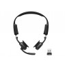 SHOKZ OpenMeet UC Wireless Bluetooth Bone Conduction Videoconferencing Headset with USB-A adapter