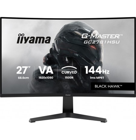 IIYAMA 68.6cm (27")   GC2781HSU-B1  16:9  HDMI+DP Lift IPS
