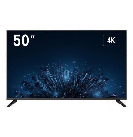 Hikvision DS-D5050U3-1V0S computer monitor 127 cm (50") 3840 x 2160 pixels 4K Ultra HD LED Black