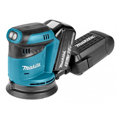 Makita Orbital Sander 18V DBO180RTJ 125/2.8mm 2x5.