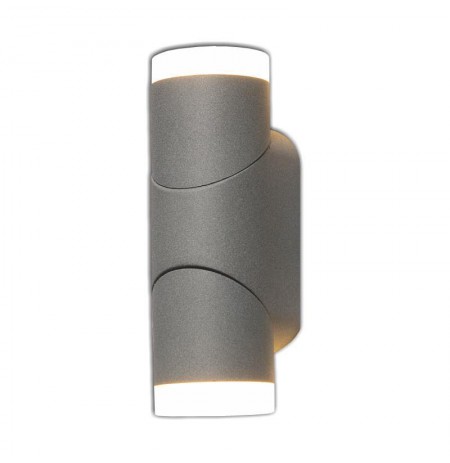 WALL LIGHT SANO SENSOR LED 2X6W IP65