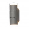 WALL LIGHT SANO SENSOR LED 2X6W IP65