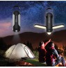RealPower LED outdoor Light 190,solar,schwarz,6.000mAh