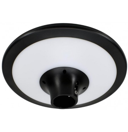 SOLARNA OPRAWA PARKOWA LED SOLUM 20W 2200LM 3000-4000K IP65 CZARNA