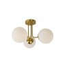 Ceiling light RAILE 3XE27 gold