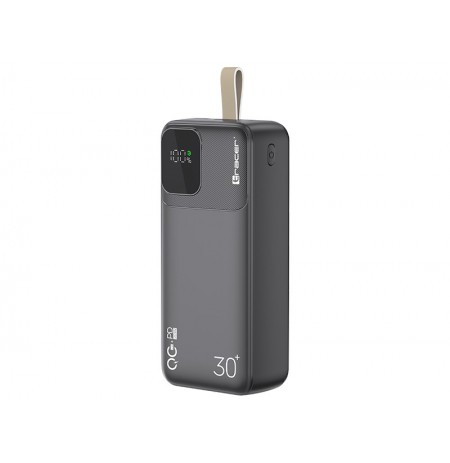 Tracer 47824 Prime-V3 30000mAh QC22.5W+PD20W Power Bank, Black