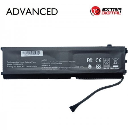 Nešiojamo kompiuterio baterija RAZER RC30-0328, 4221mAh, Extra Digital Advanced