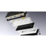 HATOR Skyfall Wireless 80 keyboard Gaming USB + RF Wireless + Bluetooth QWERTY US English Black, White
