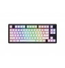 HATOR Skyfall Wireless 80 keyboard Gaming USB + RF Wireless + Bluetooth QWERTY US English Black, White