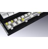 HATOR Skyfall Wireless 80 keyboard Gaming USB + RF Wireless + Bluetooth QWERTY US English Black, White