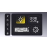 HATOR Skyfall Wireless 80 keyboard Gaming USB + RF Wireless + Bluetooth QWERTY US English Black, White