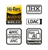 Hator Phoenix 2 Wireless Headphones White