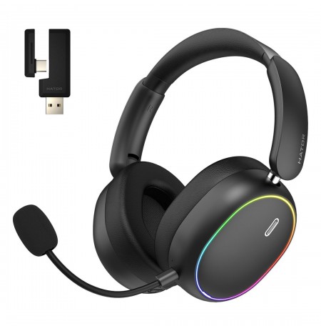 Gaming Headset Hator Phoenix 2 Wireless Black