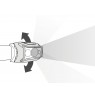 Petzl Actik Red Headband flashlight LED