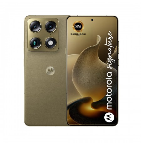 Motorola signature 17.2 cm (6.78") Dual SIM Android 16.0 5G USB Type-C 16 GB 512 GB 5200 mAh Gold