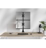 Neomounts TIS 10"-32" 2TFT 1Gelenk schw. Max.18KG