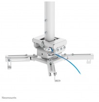 Neomounts CL25-540WH1 Beamer ceiling mount - h 60,5-90,5 cm - easy-install - full motion