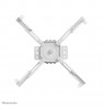 Neomounts CL25-540WH1 Beamer ceiling mount - h 60,5-90,5 cm - easy-install - full motion