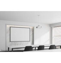 Neomounts CL25-550WH1 Beamer ceiling mount - h 74,5-114,5 cm - easy-install - full motion
