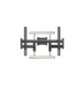 EDBAK Wall mount | Heavy Duty Swing Arm | Tilt | 42-98 " | Maximum weight (capacity) 120 kg | Black