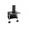 EDBAK SV11 desk mount for three 19 “-27” monitors, curved | EDBAK