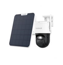 Reolink 4K Dual-Lens Wi-Fi 6 Battery-Powered Security Camera withSolar Panel 2 | Trackmix Series B770 | PTZ | 2.8mm