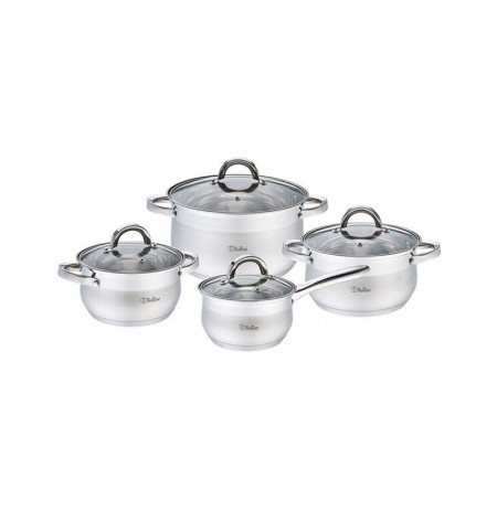 POT SET 8PCS MONZA BR-4008