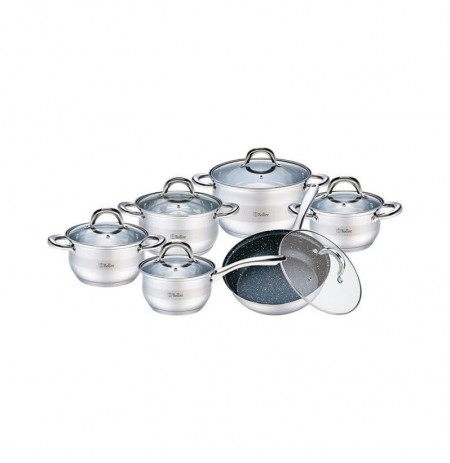 Pot set 12PCS SALERNO BR-4004